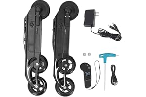 Electric Roller Skates, Exquisite Workmanship Effortlessly Smoothly Gliding Dual Wheel Drive Electric Roller Skates