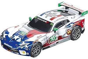 Carrera 64160 2015 SRT Viper Ben Keating Team No. 93 1:43 Scale Analog Slot Car Racing Vehicle for Carrera GO!!! Slot Car Race Tracks