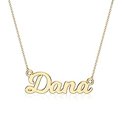 Ursteel Dana Necklace, Custom Name Necklace