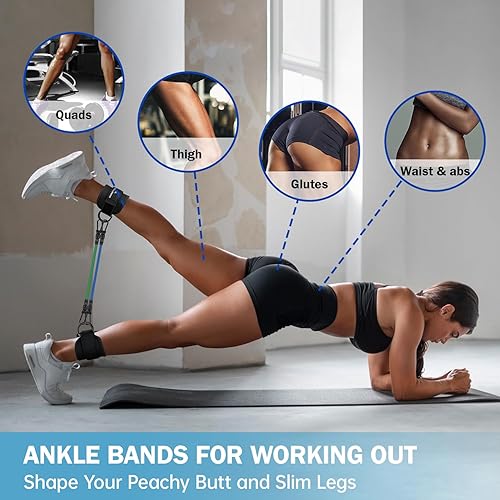 Ankle Resistance Band For Legs And Glutes Ankle Resistance Bands