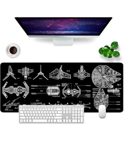 Amazon.com: Office Anti-Slip Computer Rubber Mouse Pads, Large