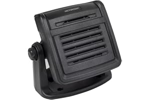 VECTORCOM CB Radio Accessories 20W CB External Speaker for CB Radio/Mobile Ham Radio/FM Radio Compatible with All Mobile Radios with 3.5mm Jack,Enhance Your Communication Experience