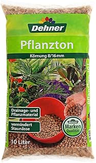 Dehner Pflanzton, 10 l, Körnung 8/16 mm