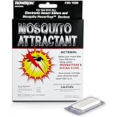 Flowtron Octenol Mosquito Attractant Cartridge, 1660mg, Outdoor Bug Zappers | Slow-release octenol lure for outdoor mosquito and biting fly control; fits BK-15, BK-40, BK-80, MC-9000, FC-8800; 450 hours