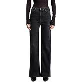 7 for All Mankind Womens Luxe Vintage Ultra High Rise Jo Wide Leg Jeans