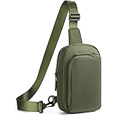 CHOLISS Small Crossbody Bags for Women and Men, Sling Bag for Women and Men Trendy, Fanny Packs Chest Bag with Extended Strap