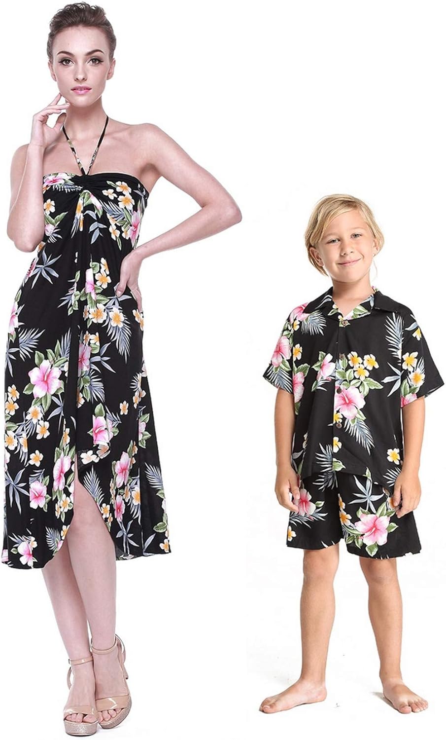 mother and son hawaiian outfit