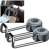 sentoto Car Purse Hook,Purse Holder for Car, Purse Hook for Car,Multi-Functional Hidden Hooks,Headrest Hooks for Car,Car Stor