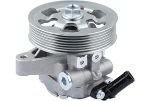FEIDKS Power Steering Pump w/Pulley Compatible with Acura RSX 2.0L TSX 2.4L Honda Accord CR-V Element 2002-2011 Replace# 21-5419, 56110-PNB-A03