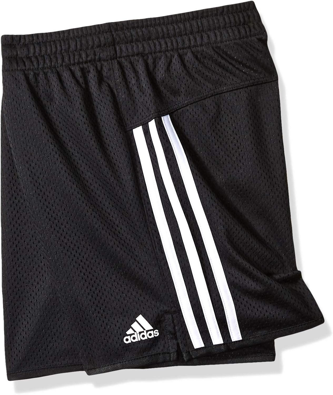 adidas Girls' Big 5" Mesh Althletic Short: Clothing