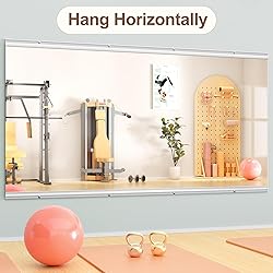 Hasipu Home Gym Mirror 71"x32"-1 PC Large Full Body