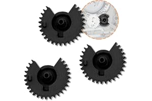 SPLASH N COLOR SplashNColor VCR Replacement Gear Compatible with Sony SLV Models - Left Threading Component for VHS Player Repair and Restoration 3 Pack