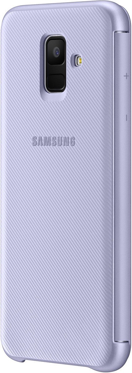 Samsung Original A6 Wallet Folio Flip Cover Case - Violet