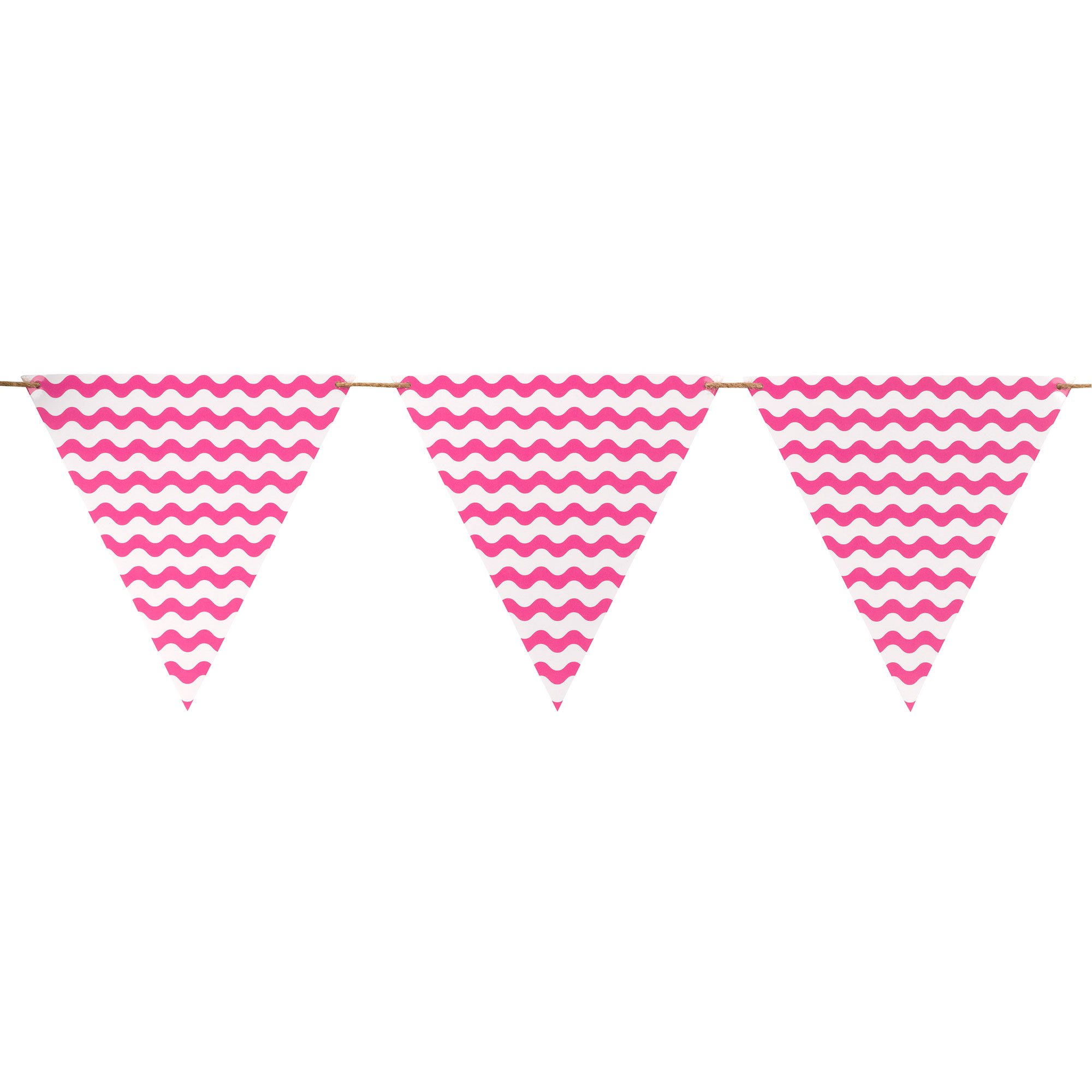 Neviti 677750 Carnival Bunting Decoration Set, Pink