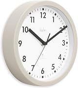 Acctim Nardo 20cm Radio Controlled Wall Clock Grey UK Model view 3