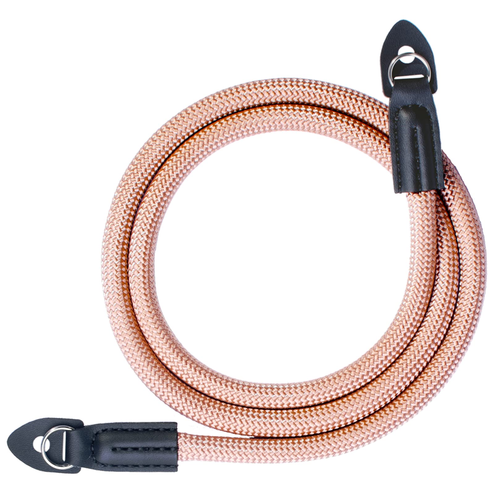 VKO Vintage Camera Neck Strap,Nylon Rope Camera Shoulder Straps for Photographers Film DSLR Brown