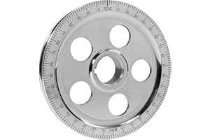 IAP Performance AC105263 Crankshaft Pulley (Black Degree Mark 5-Hole for VW Beetle)