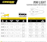 Cressi Mini Light Lime 23/24 Swim Fins for Kids Learning to Swim view 4
