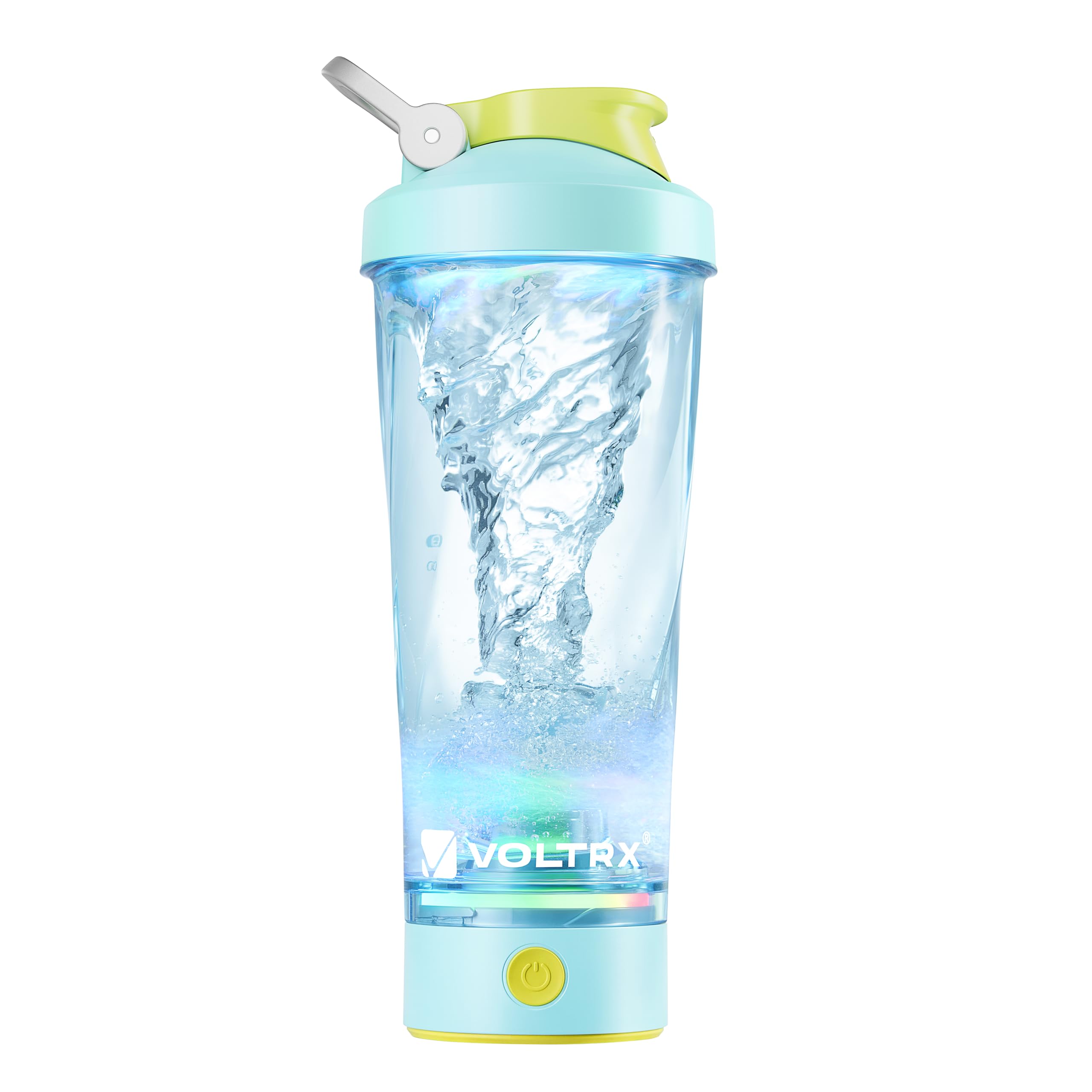 VOLTRX Shaker Bottle (color version),Protein Shaker Bottle Upgrade IXP7 Waterproof,USB C Electric Protein Shaker Powerful for Smoother Protein Shakes,BPA Free,600ml Cup. — image 1