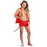 Roma Flaming Devil Men's Costume Medium