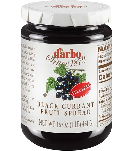 Amazon.com: d'arbo All Natural Seedless Blackberry & Blackcurrant