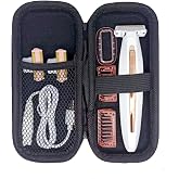 INVODA Hard Shaver Case for Finishing Touch Flawless Body Rechargeable Ladies Shaver and Trimmer Travel Case Portable Protective Bag
