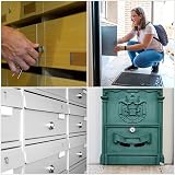 Firtink Letterbox Lock 20 mm with 5 Lock Plates for Cabinets Drawers Mailboxes view 5