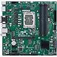 ASUS Pro B660M-C D4-CSM LGA 1700(Intel 12th Gen) Micro-ATX Commercial motherboard (PCIe 4.0, DDR4,2xM.2 slots,front USB 3.2 T