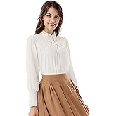 SCARLET DARKNESS Gothic Victorian Blouse Tops for Women 2026 Cotton Long Sleeve Renaissance Shirt