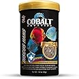 Cobalt Aquatics Discus Hans Flake 1.2oz - Advanced Nutrition for Vibrant Discus - Salmon Meal, Probiotics & Blue Flakes - Supports Health & Immunity