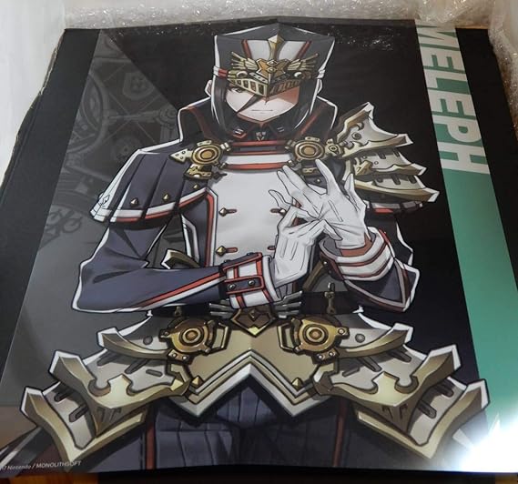 Amazon メレフ ゼノブレイド２ A3クリアポスター ニンテンドーストア