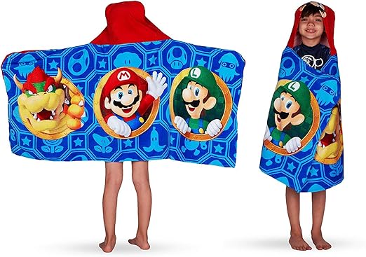 boys hooded towel