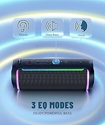 Ortizan Portable Bluetooth Speaker, 40W Loud Sound