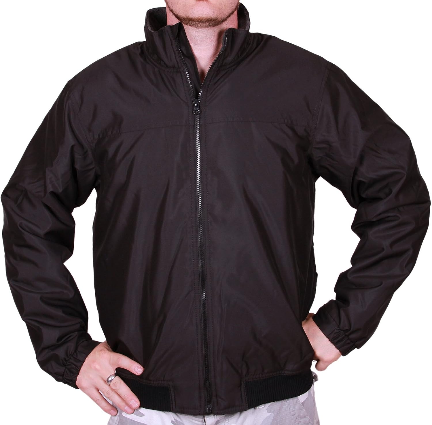 Chaps Men's FleeceLined Jacket (XL, Black) Amazon.ca Clothing
