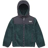 Rokka&Rolla Boys' Hooded Sherpa Fleece Lined Jacket