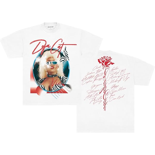 Amazon.com: Doja Cat T Shirt Planet Her Logo Official Unisex Black