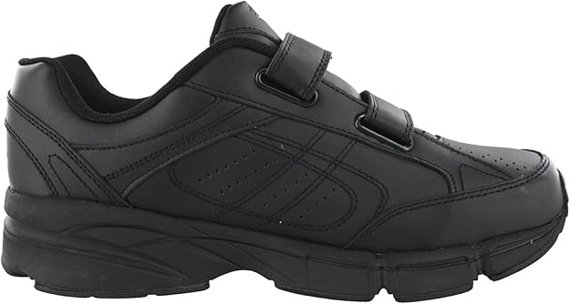 dr scholls mens black velcro shoes