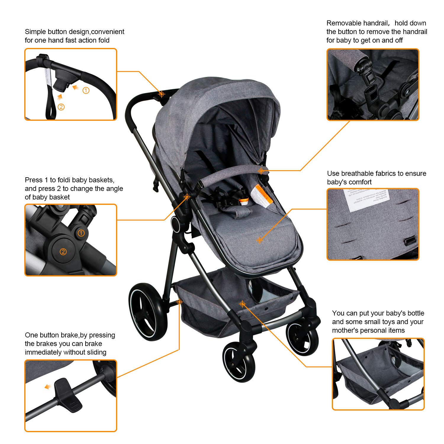 baby prams below 1500