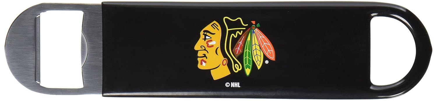 NHL Chicago Blackhawks Vinyl Covered Long Neck Bottle Opener