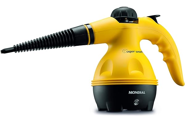 MONDIAL Higienizador Vapor Wash, Amarelo/Preto, 1000W, 110V - HG-01