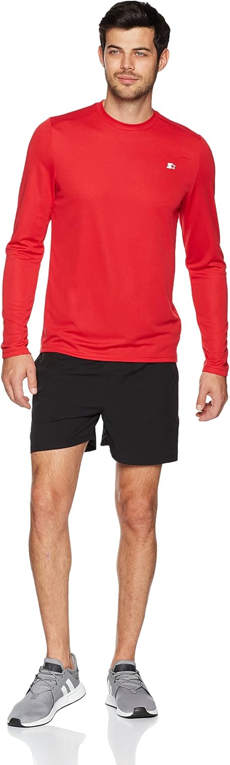 Starter Men's Long Sleeve Tech T-Shirt,  Exclusive: Clothing