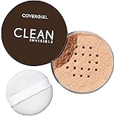 COVERGIRL - Clean Invisible Loose Powder, 100% natural origin pigments & only 15 essential ingredients that won’t clog pores,