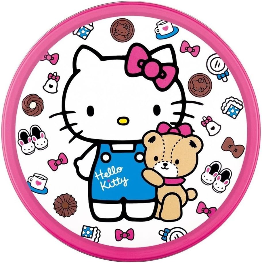 bourbon Hello Kitty Japanese Cocoa Cookie Can
