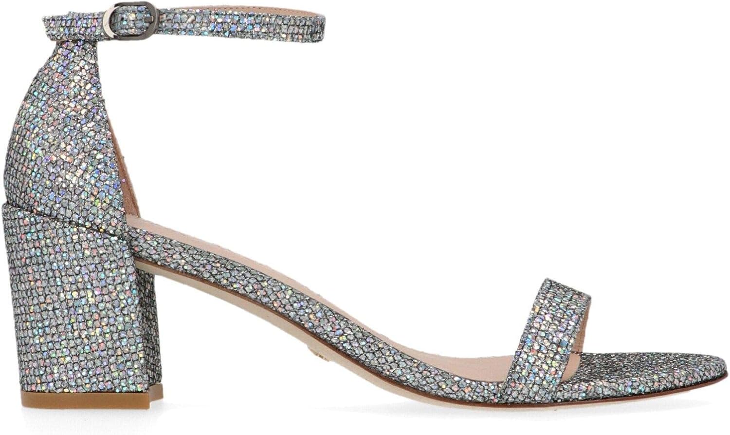 stuart weitzman silver sandals