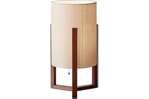 Adesso 1502-15 Quinn Table Lantern, 17 in., 60 W Incandescent/CFL, Walnut Birch Wood, 1 Wooden Lamp