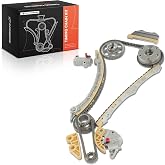 A-Premium Engine Timing Chain Kit w/VVT Sprocket L4 2.4L | Compatible with Honda CR-V CRV 2012-2014, Accord 2008-2012, Crosstour 2012-2015, Timing Chain Set Replace# 14310R5A305