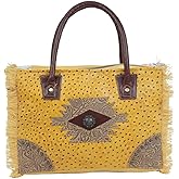 Myra Bag Supine Canvas & Hairon Bag S-4769