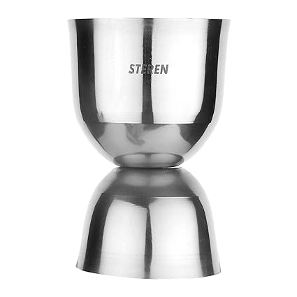 Steren Impex | Stainless Steel - Bar Accessories - Jigger/Peg Measure 30/60 ml (Round)