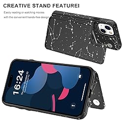 LETO for iPhone 15 Case Flip Folio Leather Wallet