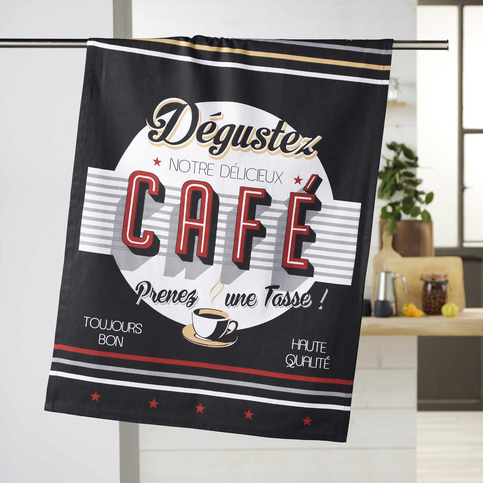 Douceur d'Intérieur Tea Towel, Cotton, Multicolored, 50 x 70 CM